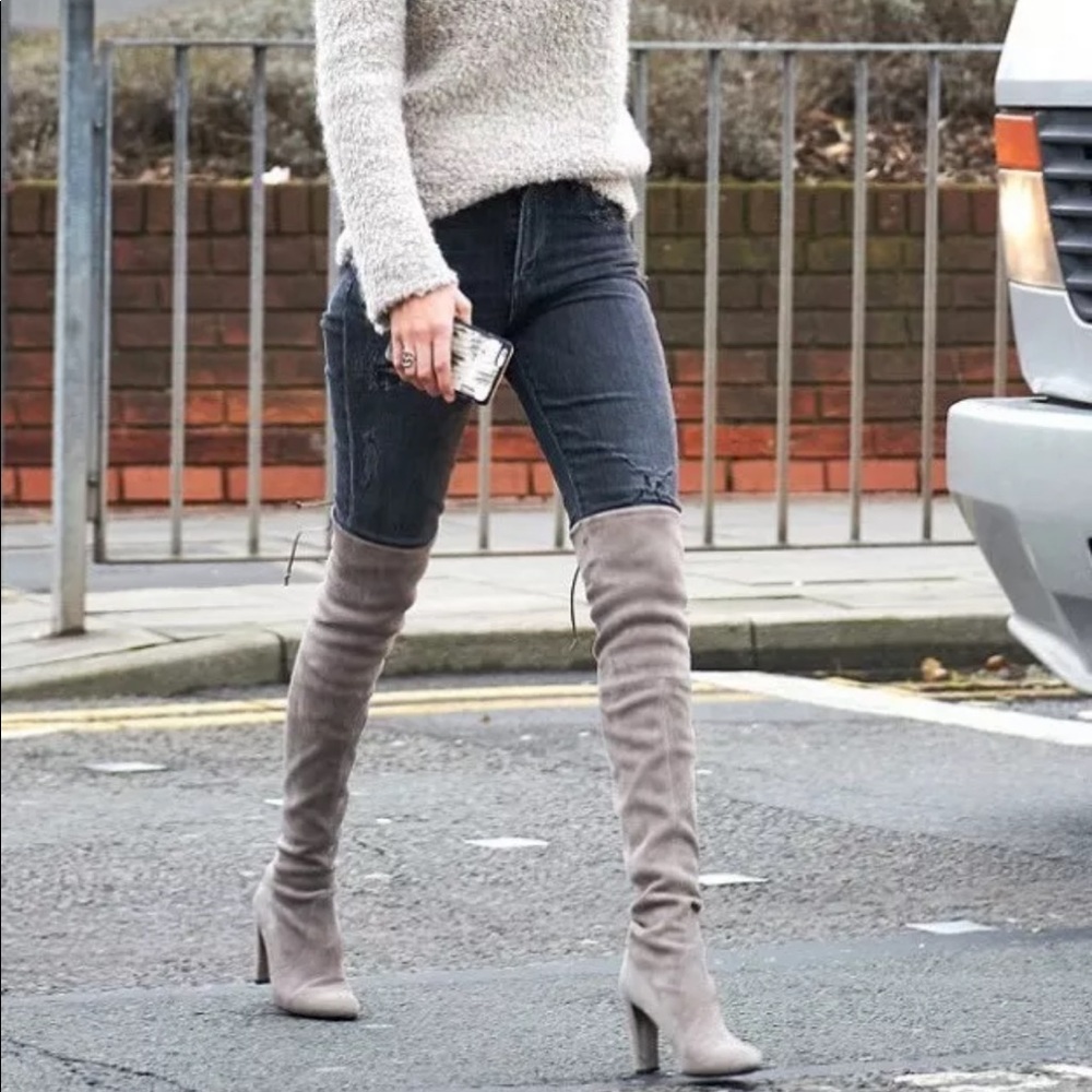 Steve Madden Gorgeous Knee High Tan Boots